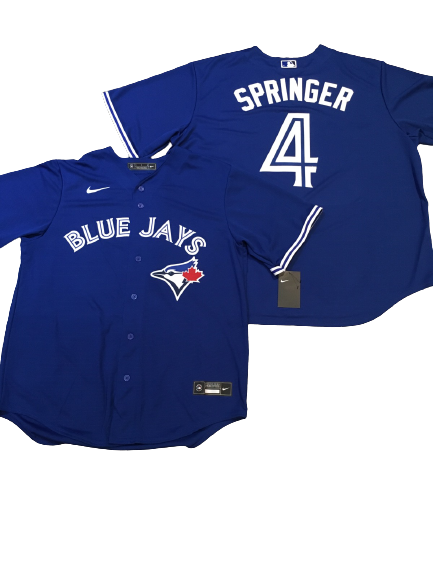 George Springer Toronto Blue Jays Nike Alternate Replica Player Jersey -  Royal