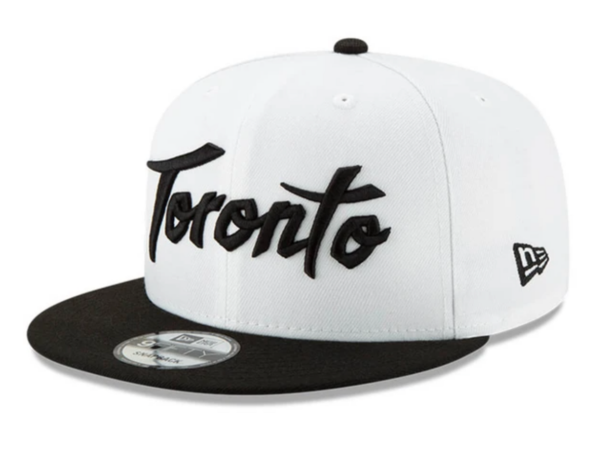 White 2025 raptors hat