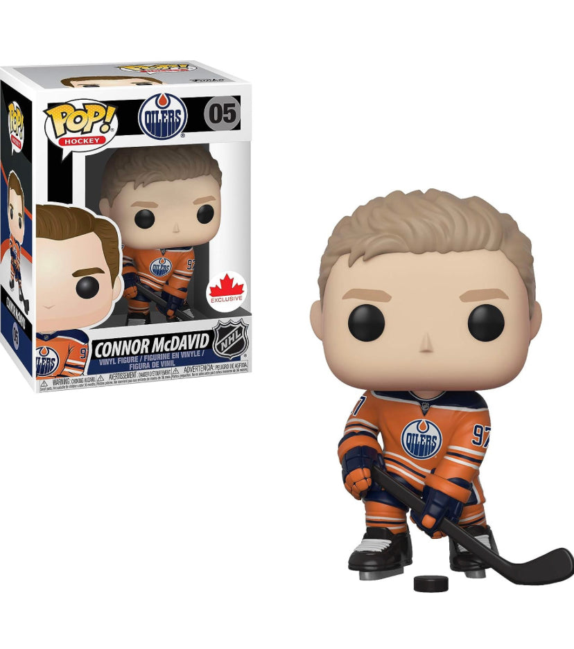 EDMONTON OILERS CONNOR McDAVID NHL FUNKO POP! VINYL