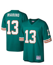 Load image into Gallery viewer, Men&#39;s Mitchell &amp; Ness Dan Marino Miami Dolphins Throwback Jersey
