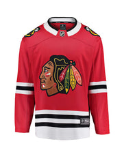 Load image into Gallery viewer, Men&#39;s Fanatics Chicago Blackhawks Red Breakaway NHL Jersey
