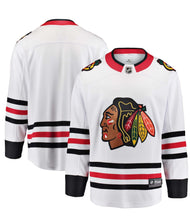 Load image into Gallery viewer, Men&#39;s Fanatics Chicago Blackhawks White Breakaway NHL Jersey
