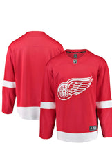 Load image into Gallery viewer, Men&#39;s Fanatics Detroit Red Wings Red Breakaway NHL Jersey
