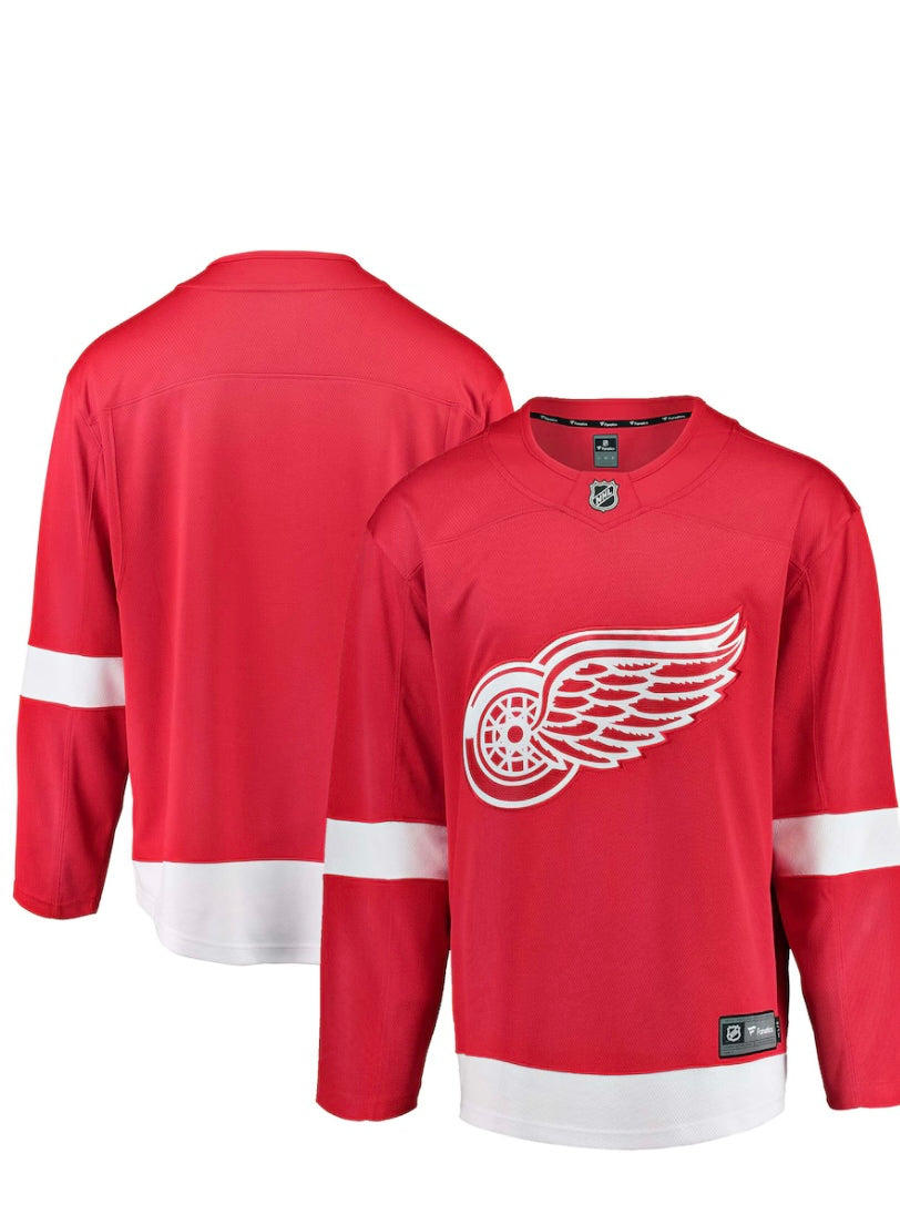 Men's Fanatics Detroit Red Wings Red Breakaway NHL Jersey