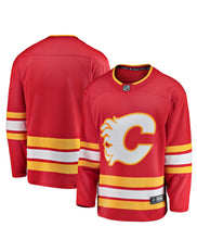 Load image into Gallery viewer, Men&#39;s Fanatics Calgary Flames Red Breakaway NHL Jersey
