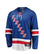 Load image into Gallery viewer, Men&#39;s Fanatics New York Rangers Blue Breakaway NHL Jersey
