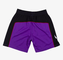 Load image into Gallery viewer, Men&#39;s Toronto Raptors Mitchell &amp; Ness Hardwood Classics Swingman Purple Basketball Shorts
