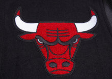 Load image into Gallery viewer, Men&#39;s Chicago Bulls Retro Classic Black &amp; Red Varsity NBA Jacket
