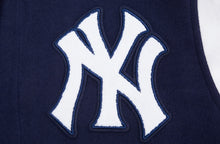 Load image into Gallery viewer, Men&#39;s New York Yankees Script Tail Navy &amp; White Varsity MLB Jacket
