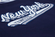 Load image into Gallery viewer, Men&#39;s New York Yankees Script Tail Navy &amp; White Varsity MLB Jacket
