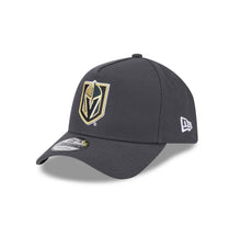 Load image into Gallery viewer, Vegas Golden Knights New Era 9FORTY A-Frame Grey Snapback NHL Adustable Hat
