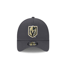 Load image into Gallery viewer, Vegas Golden Knights New Era 9FORTY A-Frame Grey Snapback NHL Adustable Hat
