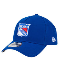 Load image into Gallery viewer, New York Rangers New Era 9FORTY A-Frame Royal Blue Snapback NHL Adustable Hat
