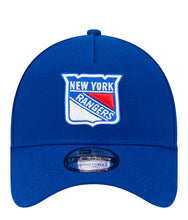 Load image into Gallery viewer, New York Rangers New Era 9FORTY A-Frame Royal Blue Snapback NHL Adustable Hat
