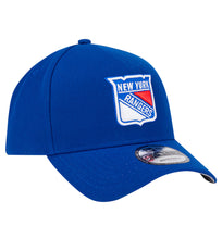 Load image into Gallery viewer, New York Rangers New Era 9FORTY A-Frame Royal Blue Snapback NHL Adustable Hat
