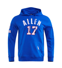 Load image into Gallery viewer, Men&#39;s Buffalo Bills Josh Allen #17 Jersey Style NFL Blue Pullover Hoodie
