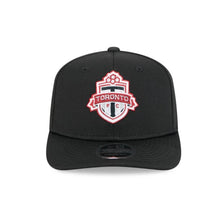 Load image into Gallery viewer, Toronto FC New Era 2025 9Seventy Stretch Snapback Black Soccer Hat
