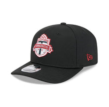 Load image into Gallery viewer, Toronto FC New Era 2025 9Seventy Stretch Snapback Black Soccer Hat
