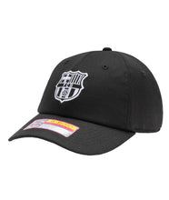 Load image into Gallery viewer, Barcelona Fan Ink CL-51 Pro Adjustable Black Soccer Hat
