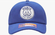 Load image into Gallery viewer, Paris Saint - Germain Fan Ink TR-28 Pro Trucker Snapback Blue Soccer Hat
