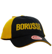 Load image into Gallery viewer, Borussia Dortmund Puma Snapback Adjustable Black &amp; Yellow Soccer Hat
