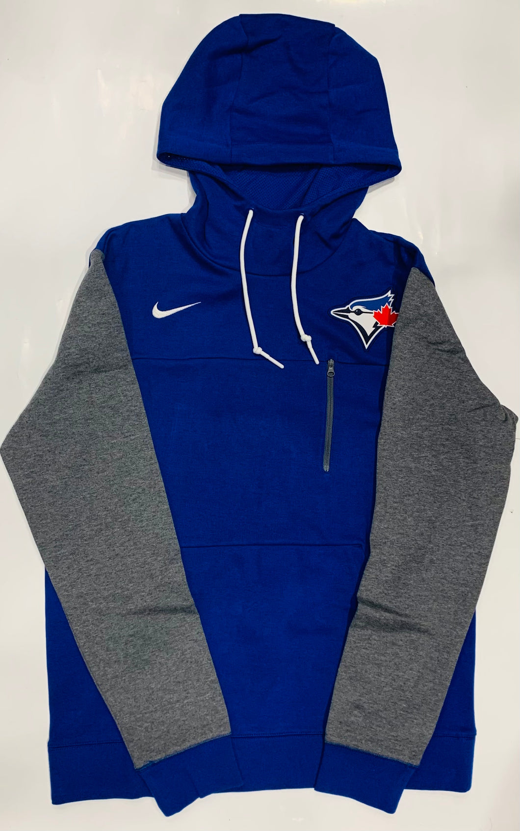 Toronto Blue Jays Nike Blue/Grey Pullover Hoodie