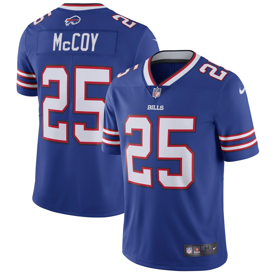 Men's Nike LeSean McCoy Royal Buffalo Bills Vapor Untouchable - Limited Player Jersey