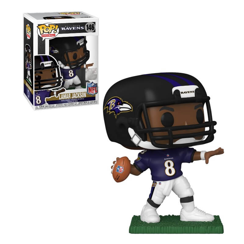 BALTIMORE RAVENS LAMAR JACKSON NFL FUNKO POP! VINYL