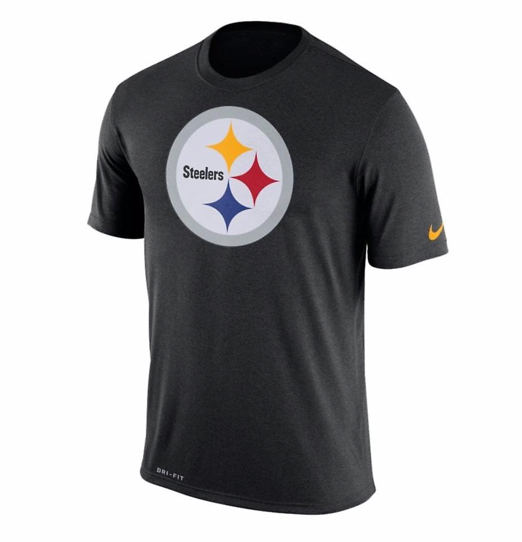 Pittsburgh Steelers Men's Nike Short Sleeve Line of Scrimmage Black T-Shirt