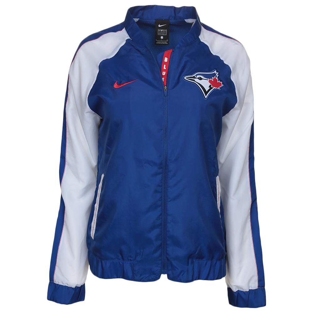 Nike Women s Toronto Blue Jays Varsity Jacket Rush Blue