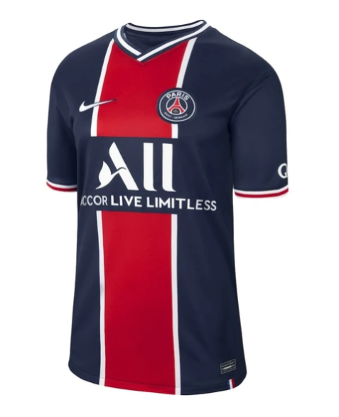 Men's Nike Paris Saint-Germain 2020-2021 Blue Soccer Jersey