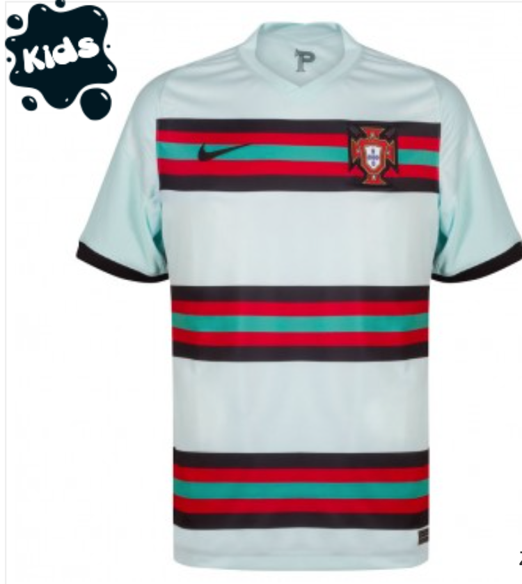 Kids portugal football clearance shirt