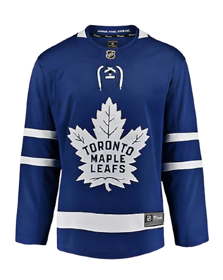 Youth Toronto Maple Leafs Blue 2020/21 Home - Custom Replica Jersey